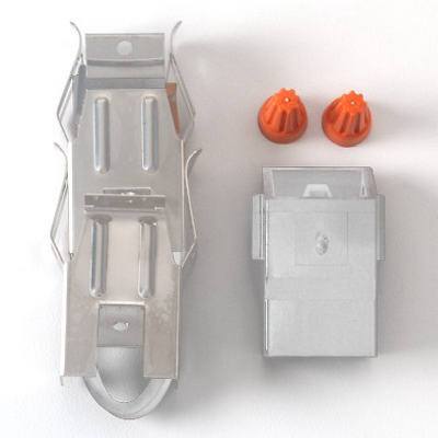 2MNT BRK Recep Block