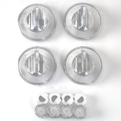 4PK CHR Gas Burner Knob