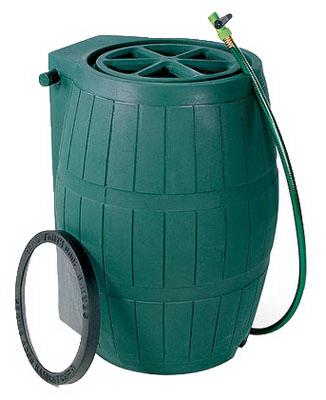 54GAL GRN Rain Barrel