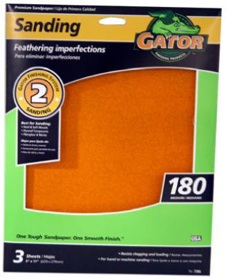 3PK9x11 180G Sand Sheet