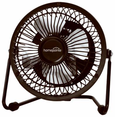 HP 4" BLK Hi-Veloc Fan