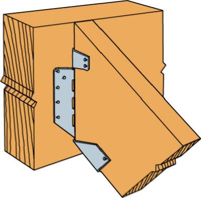 2x8 ADJ Joist Hanger