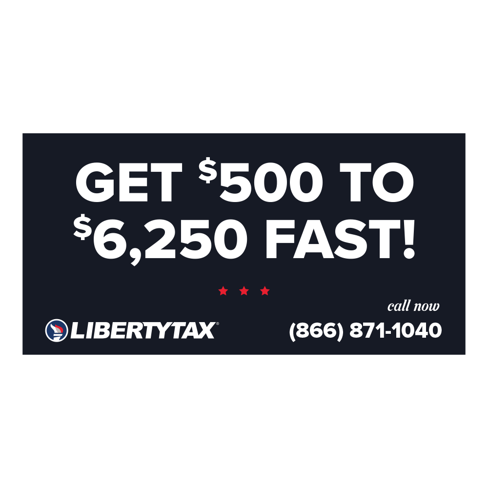 Easy Advance "Get $500 to $6250 Fast!" | Outdoor Banner | Choose Size, Features, Input Phone # [2023]