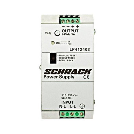 Single-phase Power Supply,pulsing, 230VAC/12VDC, 10A at 50?C