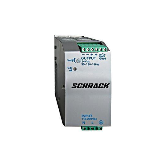 Single-phase Power Supply, pulsing,230VAC/24VDC,4,5A at 50?C