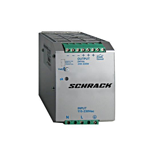 Single-phase Power Supply,pulsing, 230VAC/24VDC, 12A at 50?C