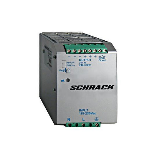 Single-phase Power Supply,pulsing, 230VAC/24VDC, 12A at 50?C