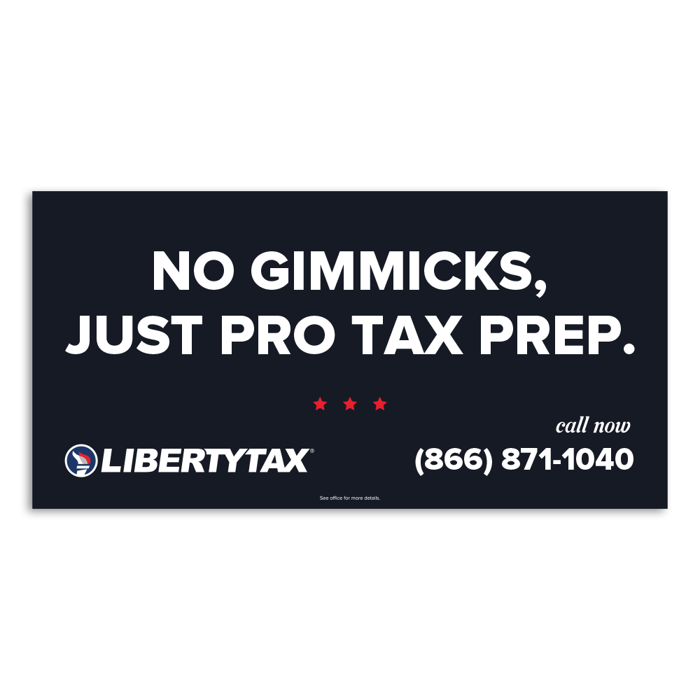 Late Season "No Gimmicks" | Outdoor Banner | Choose Size, Features, Input Phone # [2023]