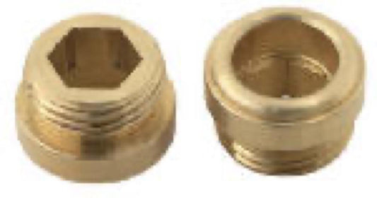 10PK 7/16x27 BRS Seat