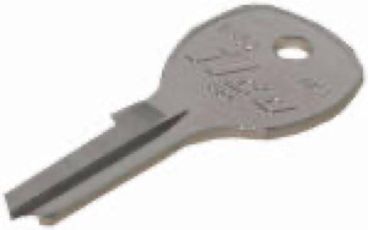 NI Auth Fl Cam Lock Key