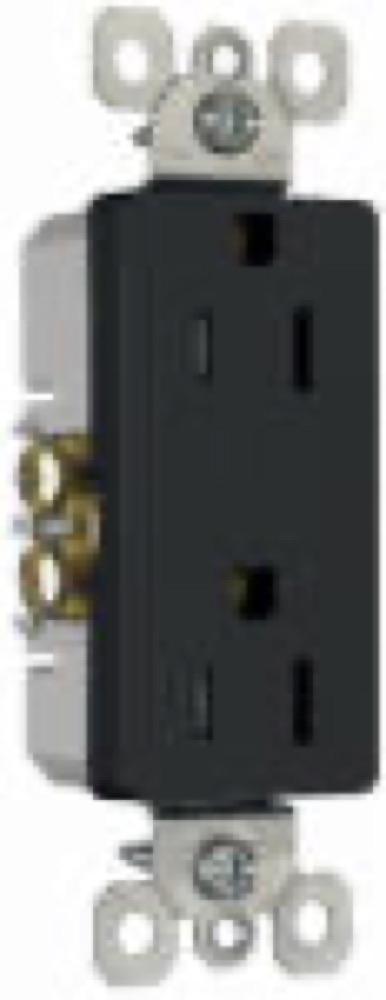 15A BLK Safe Outlet