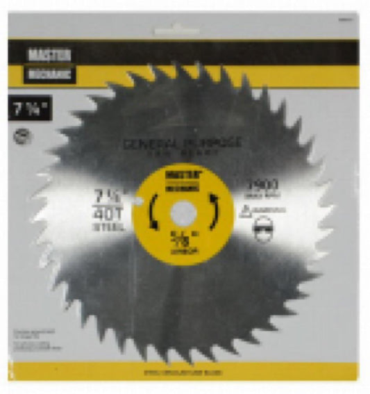 MM 7-1/4"40T Comb Blade