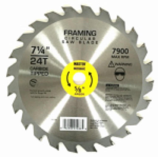 MM 7-1/4"24T Circ Blade