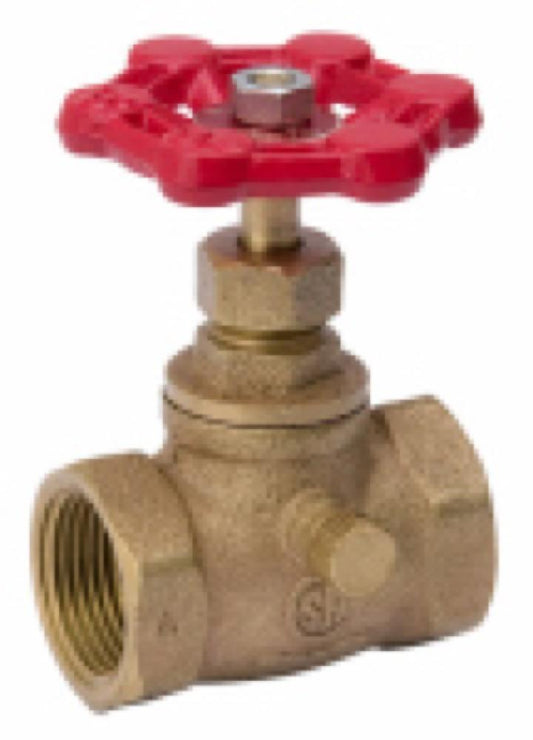 3/4"BRS THRD Stop Valve