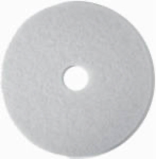 20" WHT POL FLR Pad