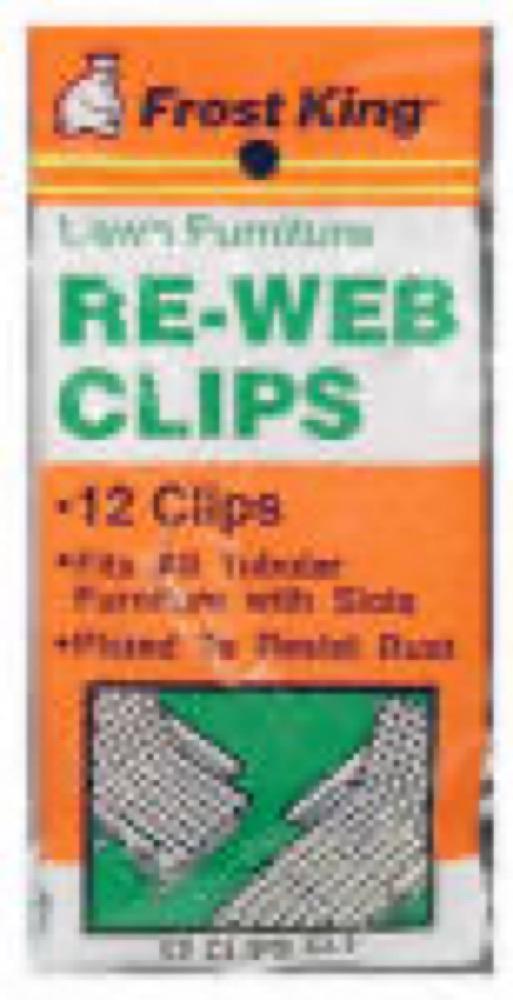 12PK Webbing Clips