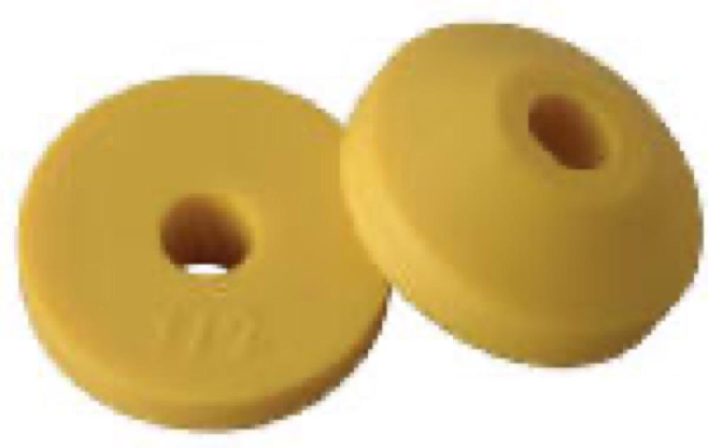 10PK 3/4"YEL Bev Washer