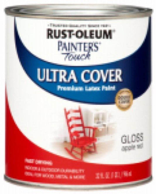 QT RED GLS LTX Paint