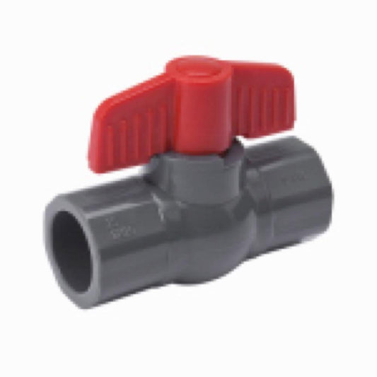 3/4"PVC Solv Ball Valve