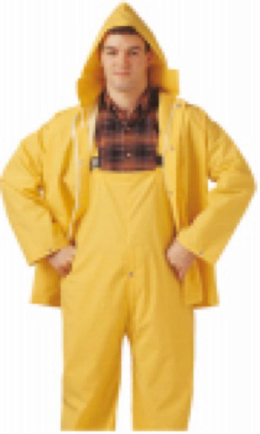 XL YEL PVC Rainsuit