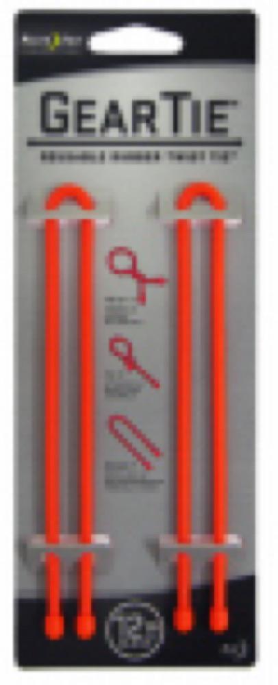 2PK 12" ORG Gear Tie