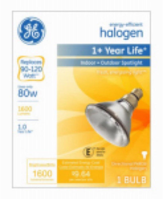 GE 80W Halo Spot Light