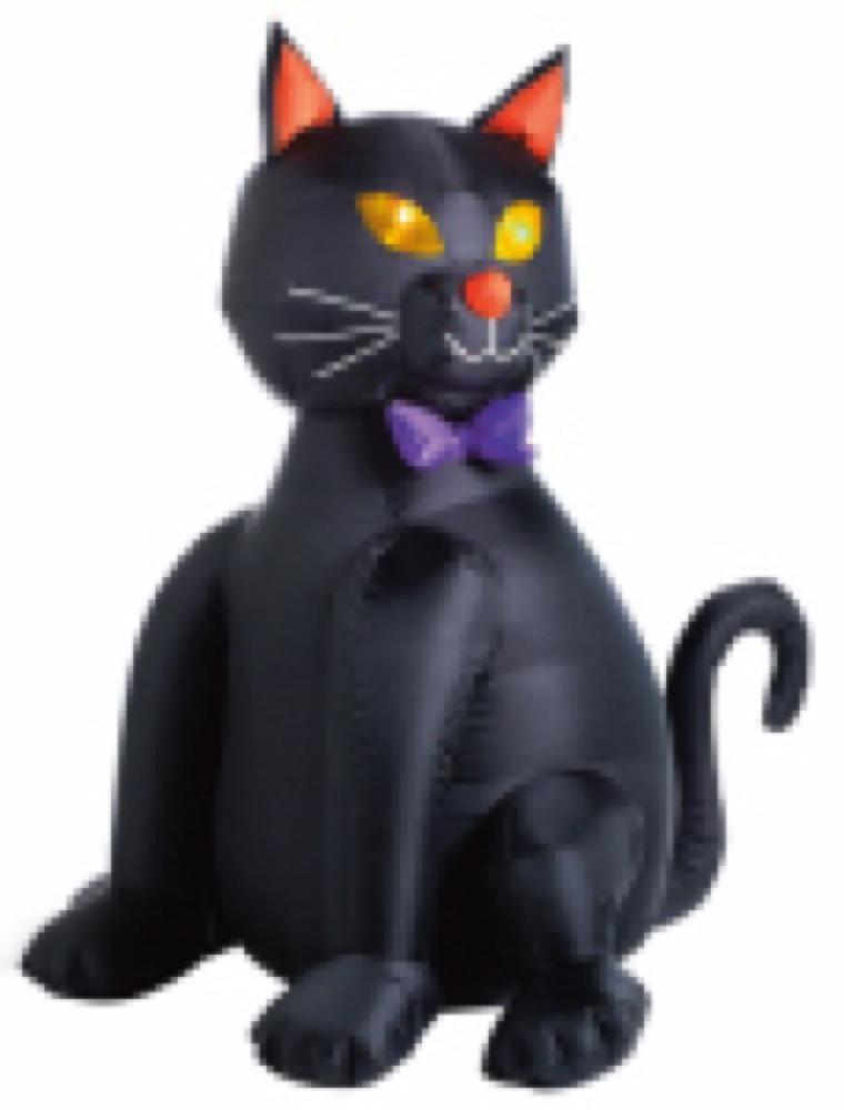 48" Inflatable BLK Cat