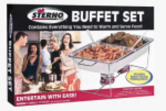 8PC Sterno Buffet Set