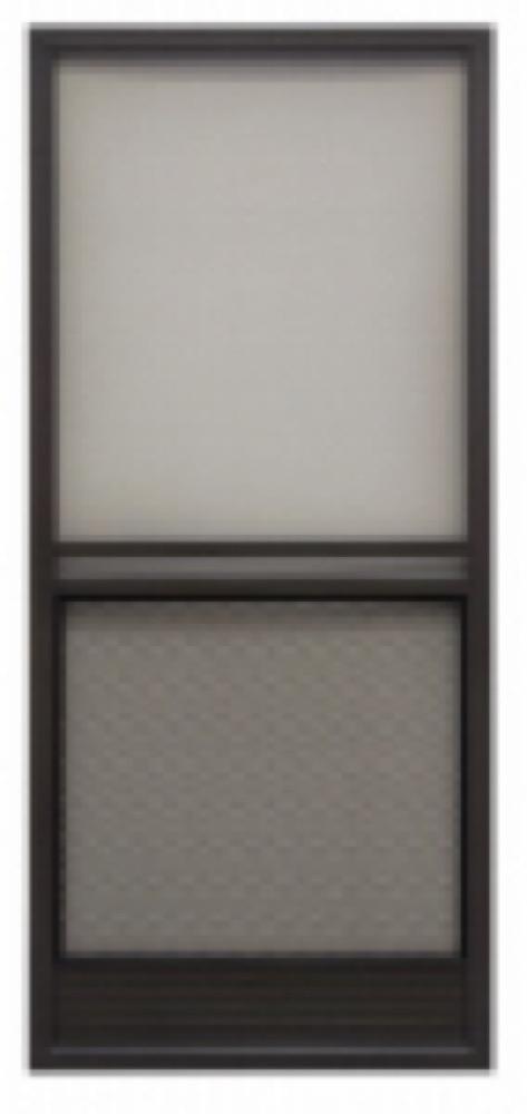 Capr32"BRZ STL Scr Door