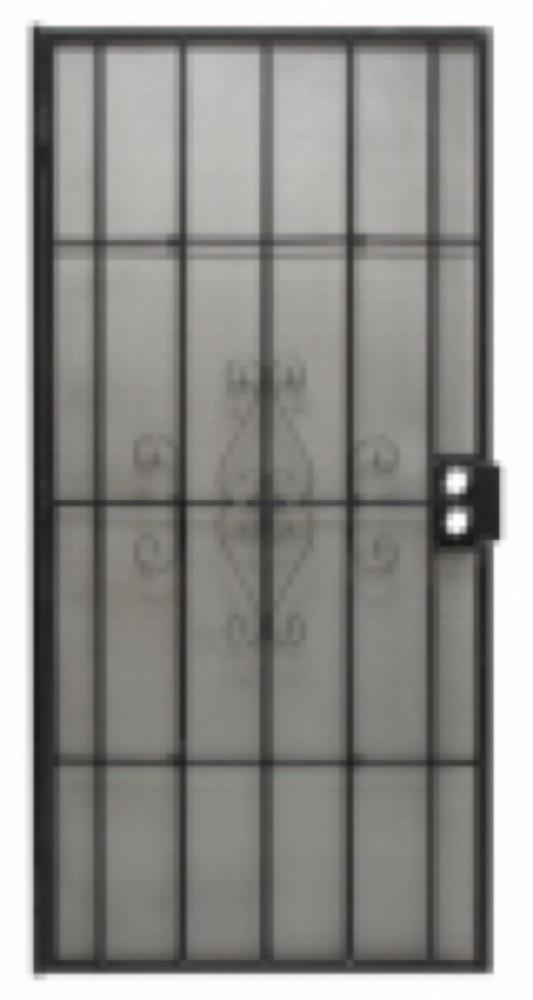 Reg 30"BLK STL Sec Door