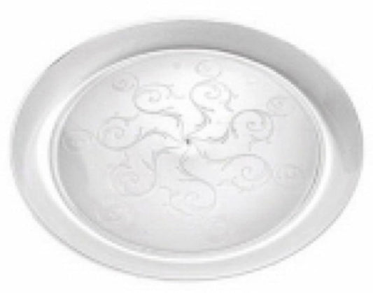 20CT 6" CLR Plas Plate