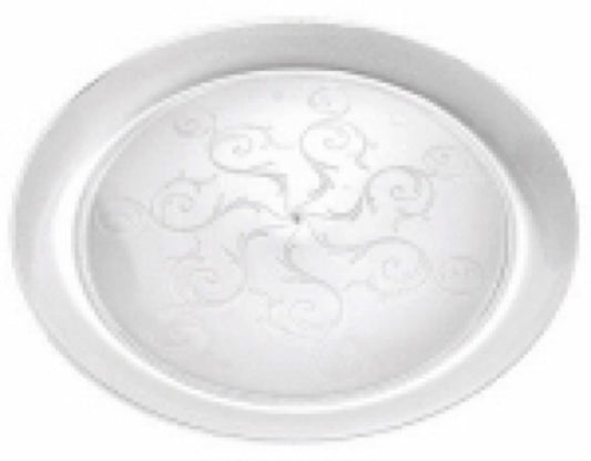 20CT 9" CLR Plas Plate