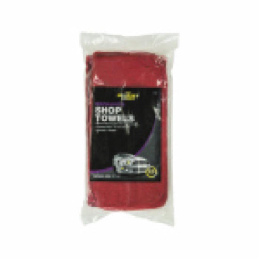 25PK RED Shop Towel