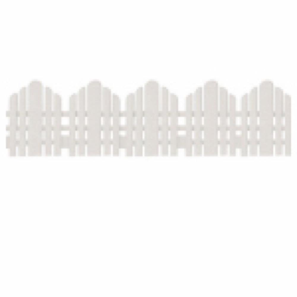 22-1/2x6-1/2 WHT Fence