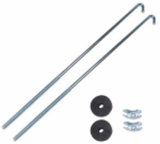 8"Battery Hold Down Set