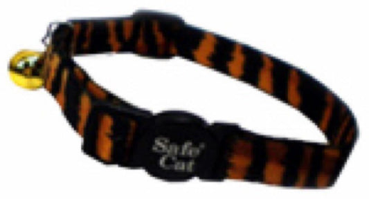 12"ADJ Tiger Cat Collar