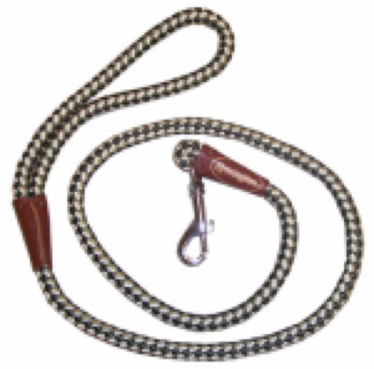 36" GRN /WHT Rope Leash