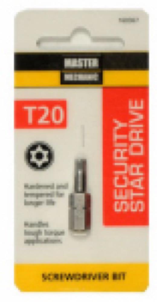 MM 1" TX20 Torx Sec Bit