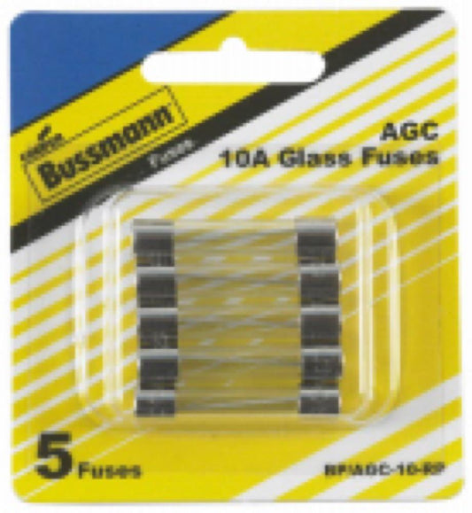 5PK 10A Ferrule Fuse