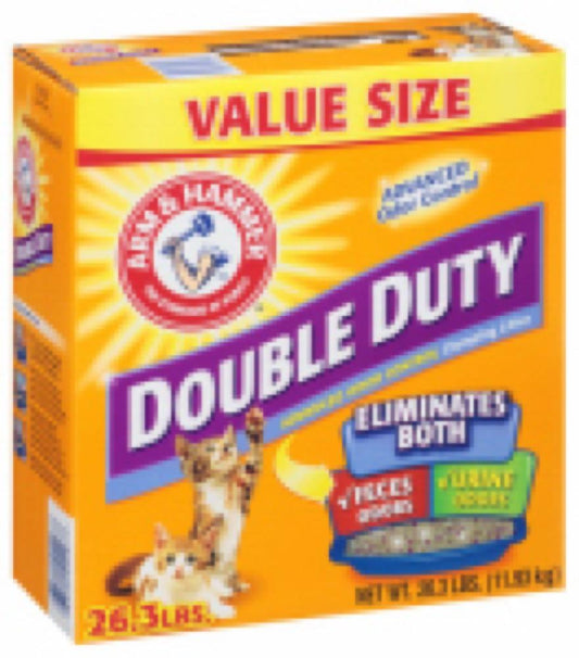 26.3LB DBL Duty Litter