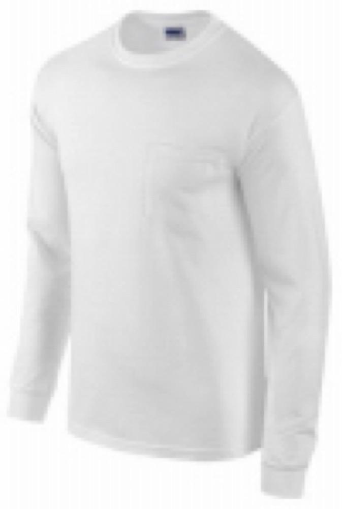 LG WHT L/S T Shirt