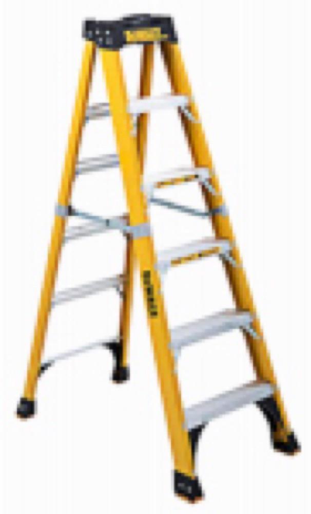6' FBG 500LB Stepladder