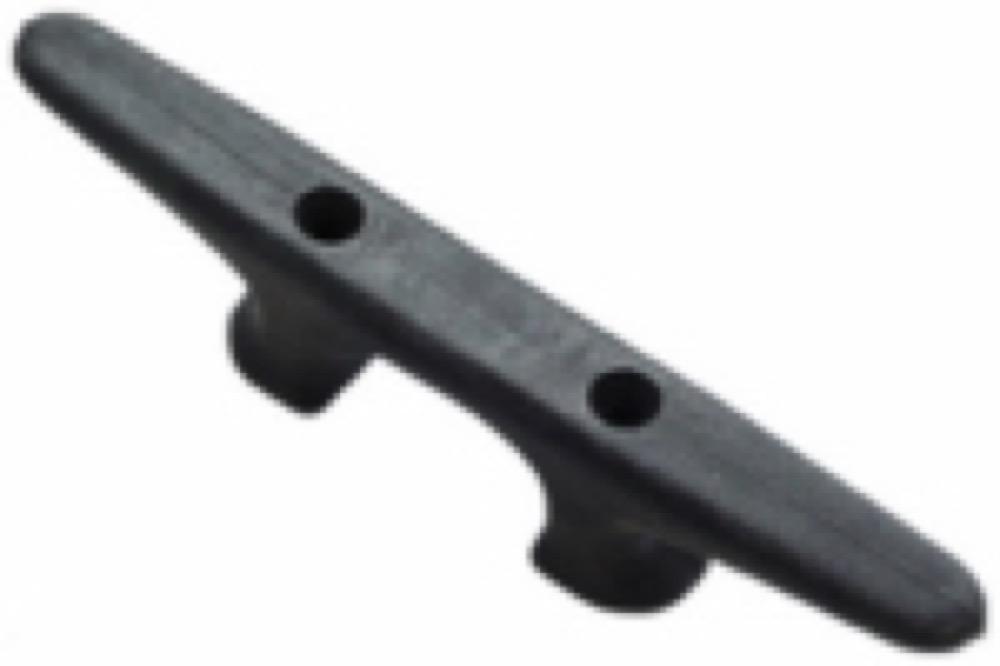 6" BLK Nyl Dock Cleat
