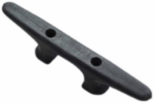 6" BLK Nyl Dock Cleat