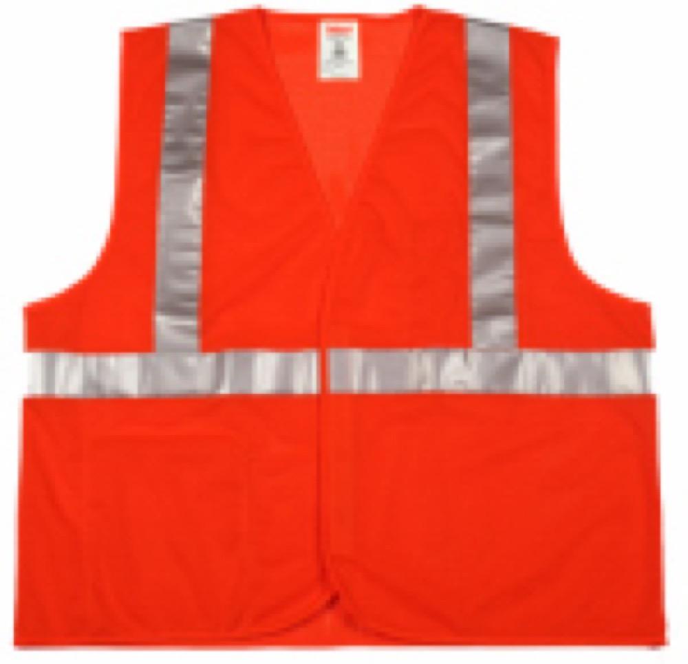 2XL/3XL ORG Safe Vest