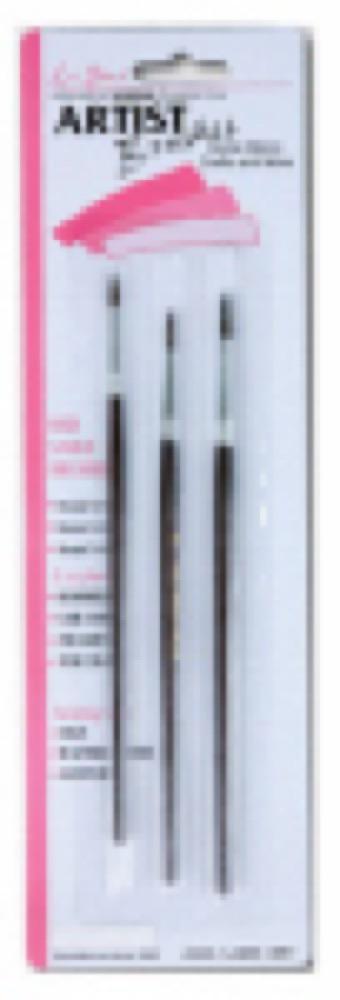 3PC RND Art Brush Set