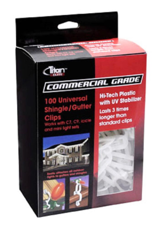 100CT CLR Gutter Clip