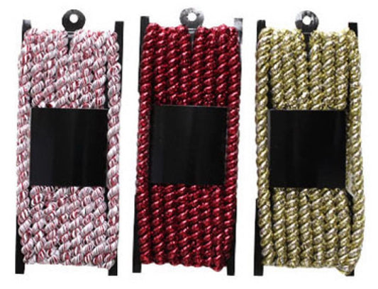 18' Curl Tinsel Garland