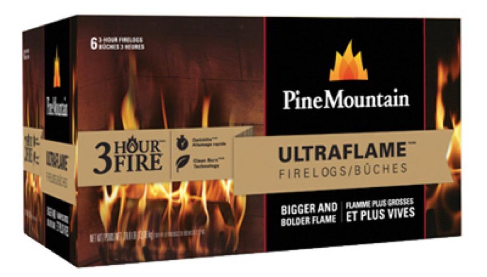 6PK 3HR UltraFlam Log