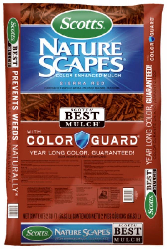 2CUFT Adv Col RED Mulch
